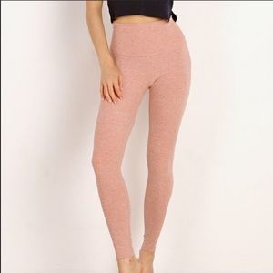 BEYOND YOGA spacedye pink take me higher legging